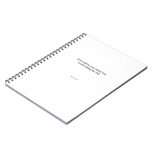 Carnet Citation de Paulo Coelho (Côté gauche)