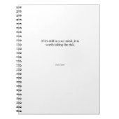 Carnet Citation de Paulo Coelho (Devant)