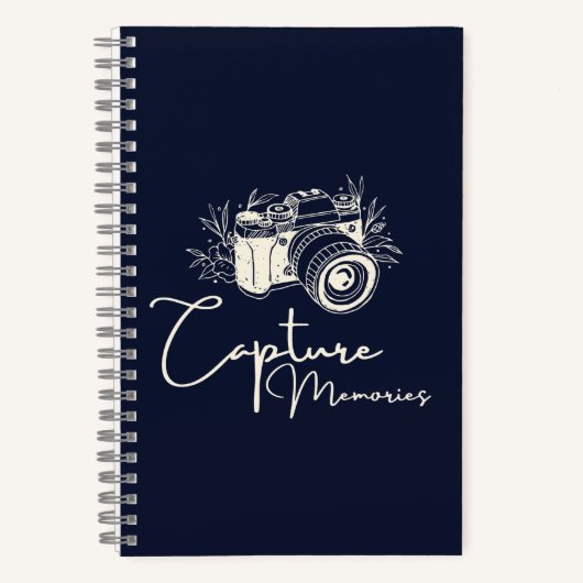 Carnet Citation de photographie Capture Memories (Recto)