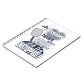 Carnet Citation de Pickleball Paddle et Jesus Womens (Côté gauche)