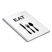 Carnet Citation de recettes de cuisine - MANGER (Côté Droit)