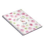 Carnet Citation de Renoncule Rose Menthe Jolie (Côté Droit)