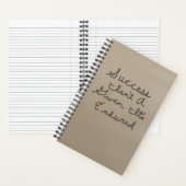 Carnet Citation de réussite (À l'intérieur)