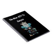 Carnet Citation de réussite du singe (Côté Droit)