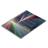 Carnet Citation de Tesla Secret de l'Univers (Côté gauche)