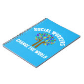 Carnet Citation de travail social mignon (Côté gauche)