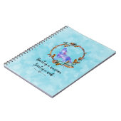 Carnet Citation de typographie à l'aquarelle Wolf Boho St (Côté gauche)