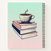 Carnet Citation de typographie Coffee and Books is All I (Dos)