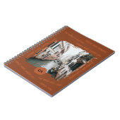 Carnet Citation de voyage Boho Rust avec Monogramme & Pho (Côté gauche)