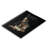 Carnet Citation de Wolf Inspirationnel de Great Voices (Côté gauche)