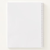 Carnet Citation d'éducation à domicile de style aquarelle (Dos)