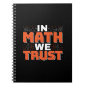 Carnet Citation d'enseignant en mathématiques - En mathém (Devant)