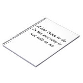 Carnet Citation d'Humour drôle (Côté gauche)