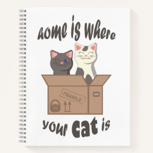 Carnet Citation drôle Accueil est où est votre chat