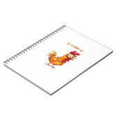 Carnet Citation drôle classique F-Caw-F (Côté gauche)