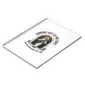 Carnet Citation drôle de grotte de résurrection Gravure v (Côté gauche)