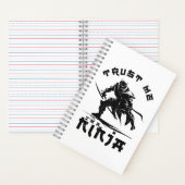 Carnet Citation drôle de ninja (À l'intérieur)