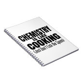 Carnet Citation drôle de professeur de chimie (Côté Droit)