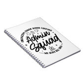 Carnet Citation drôle pour l'équipe d'administrateurs de (Côté Droit)
