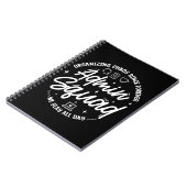 Carnet Citation drôle pour l'équipe d'administrateurs Org (Côté gauche)