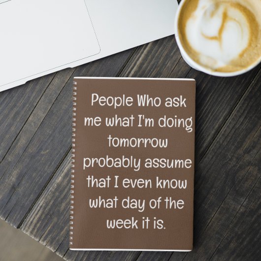 Carnet Citation drôle pour les gens oublieux à faire List