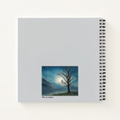 Carnet Citation du lion Confucius Blue Moon Tree Bird Jou (Dos)