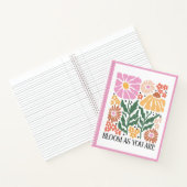 Carnet Citation Florale Inspirationnelle Florale Boho (Intérieur)