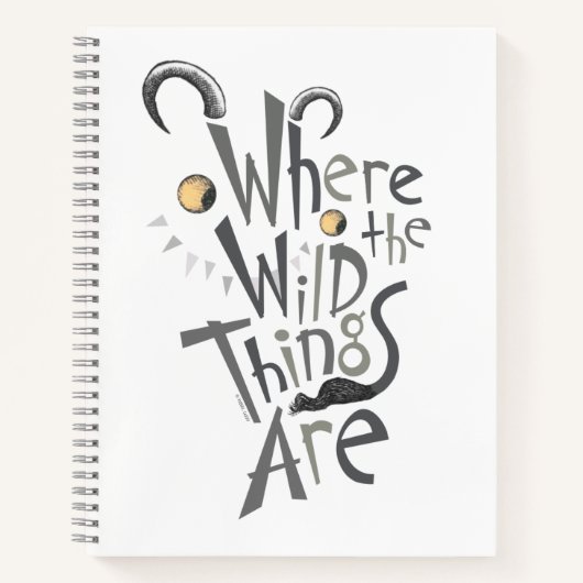 Carnet Citation graphique de Where the Wild Things Are (Devant)
