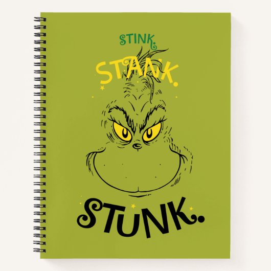 Carnet Citation Grinch Mister Stink Stunk (Devant)