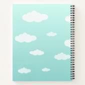 Carnet Citation inspirante de Ballons de pingouin mignon (Dos)