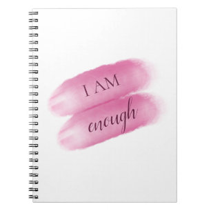 Carnet Citation Inspirante Simple Je Suis Assez Affirmati