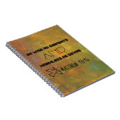 Carnet Citation Inspirationnelle de Matthew 10:16 (Côté Droit)