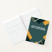 Carnet Citation inspirée de la foi Motif géométrique (Intérieur)