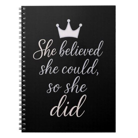 Carnet Citation inspirée pour les femmes (Devant)