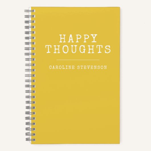 Carnet Citation joyeuse inspirationnelle dans le nom pers (Recto)