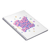 Carnet Citation Lettre Bulle Colorée (Côté Droit)