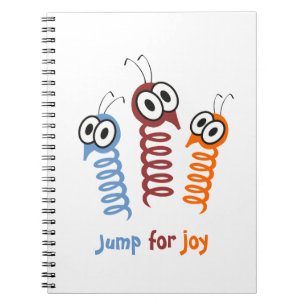 Carnet Citation mignonne pour sauter de joie drôle