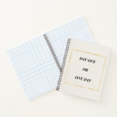 Carnet Citation Motivante Chic Or (Intérieur)