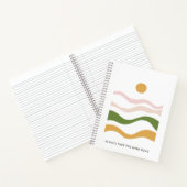 Carnet Citation Motivationnelle Abstraite Prendre la Haut (Intérieur)