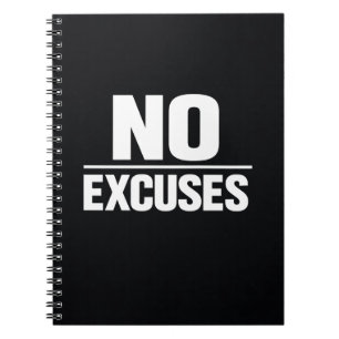 Carnet Citation Motivationnelle Audacieuse Sans Excuses M