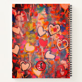 Carnet Citation motivationnelle avec Multimedia Heart Art (Dos)