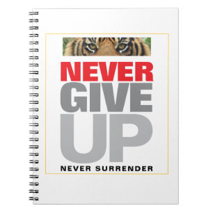 Carnet Citation Motivationnelle N'abandonne jamais abando