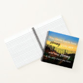 Carnet Citation motivationnelle : Vous ne savez jamais à (Intérieur)