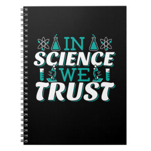 Carnet Citation 'Nous croyons en la Science' - Enseignant