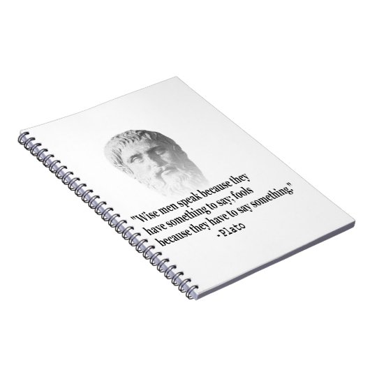 Carnet Citation Par Platon (Côté Droit)