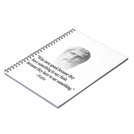 Carnet Citation Par Platon (Côté gauche)