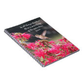 Carnet Citation philosophique Aristote de colibri (Côté Droit)