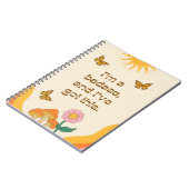 Carnet Citation Positive De Fille Automotivationnelle (Côté gauche)