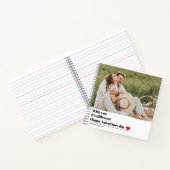 Carnet Citation romantique branchée | Valentines (Intérieur)