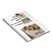 Carnet Citation romantique du collage moderne (Côté Droit)